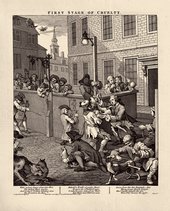 William Hogarth  The Four Stages of Cruelty: First Stage of Cruelty 1 February 1751